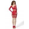 Бодистокинг Passion BS105 One Size red