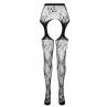 Колготки бодистокинг Passion ECO S001 black сеточка
