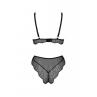 Комплект белья Passion AMBERLY SET черный