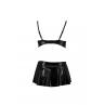 Комплект білизни Passion DEBY SET black чорний колір
