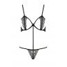 Комплект белья Passion Exclusive QUENTRIS BIKINI black