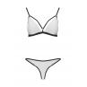 Комплект білизни Passion ORIHIME SET white білий колір