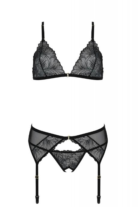Комплект Passion DELIENA SET чорний колір