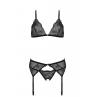 Комплект Passion DELIENA SET чорний колір