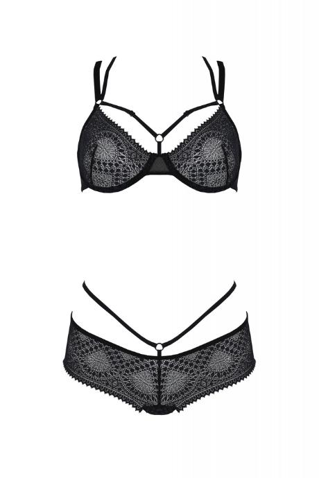 Комплект Passion DROSERA BIKINI черный