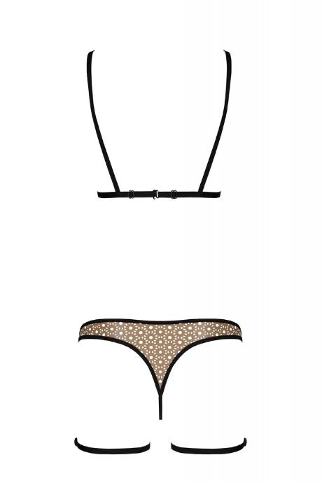 Комплект Passion GABI SET бежевий колір