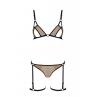 Комплект Passion GABI SET бежевий колір