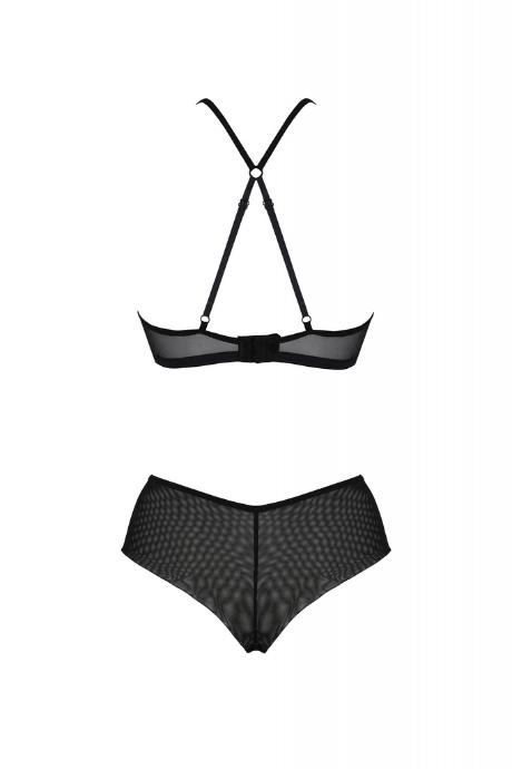 Комплект Passion KERRIA BIKINI чорний колір