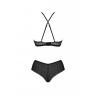 Комплект Passion KERRIA BIKINI чорний колір