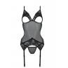 Корсет Passion CHRISTA CORSET чорний колір
