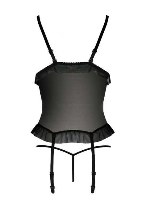 Корсет Passion JUSTINA CORSET black чорний колір