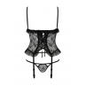 Корсет Passion JUSTINA CORSET black чорний колір
