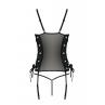 Корсет Passion MALWIA CORSET чорний колір
