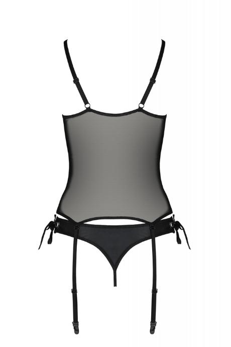 Корсет Passion NESSY CORSET чорний колір
