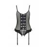 Корсет Passion NESSY CORSET чорний колір