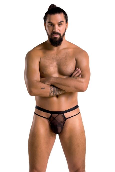Мужские стринги Passion 029 THONG COLLIN черный