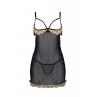 Пеньюар Passion MARINA CHEMISE бежевий колір