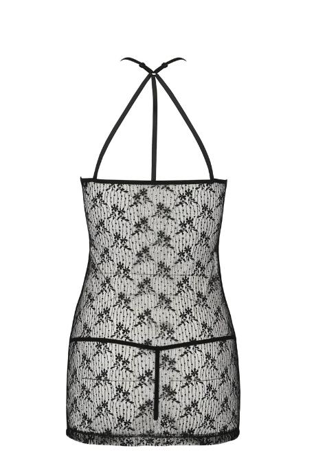 Сорочка Passion AZALIA CHEMISE чорний колір