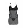 Сорочка Passion DELIENA CHEMISE чорний колір