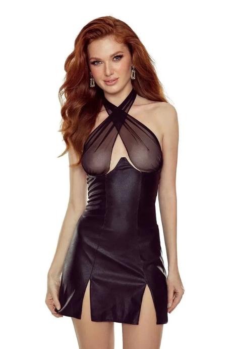 Сорочка Passion KESMINA CHEMISE black