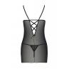 Сорочка Passion LOVELIA CHEMISE чорний колір