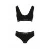 Трусики Passion PS004 PANTIES чорний колір
