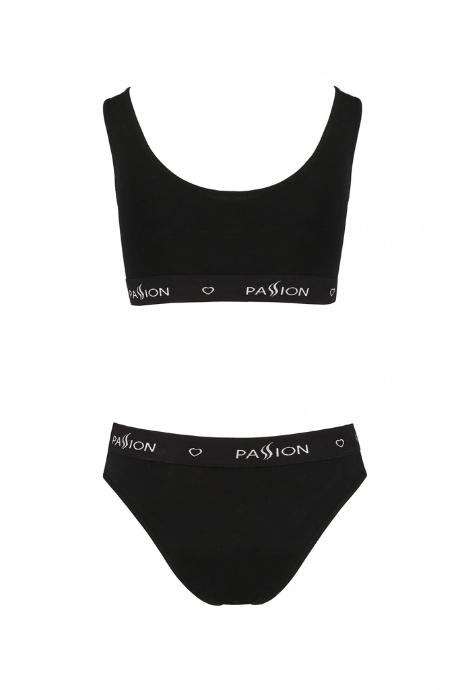 Трусики Passion PS004 PANTIES чорний колір
