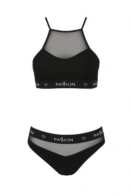 Трусики Passion PS006 PANTIES чорний колір
