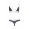 Трусики стринги Passion PS007 PANTIES серый