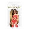 Бодістокінг з вирізом на животику Penthouse - Hot Nightfall Red черовний колір