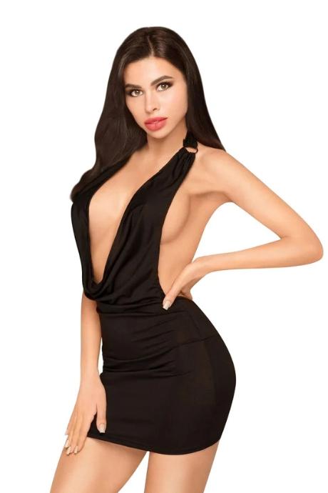 Мини-платье Penthouse - Heart Rob Black хомут глубокое декольте миниатюрные стринги