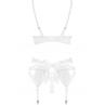 Комплект Obsessive 871-SEG-2 set Молочний