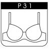 Nipplex Бюст push up жін Patricia II bezowy