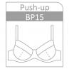 Nipplex Бюст push up жін Kora granat