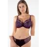 Бюстгальтер з м'якою чашкою Samanta Molly A125 Темно-синьо-рубіновий 
