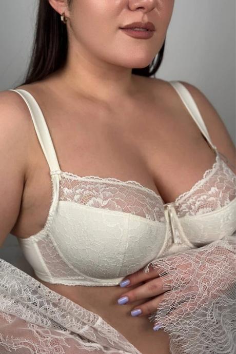 Sermija Бюстгальтер 172-16-L молоко колір