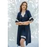 Shato Сорочка жін 2316 navy blue