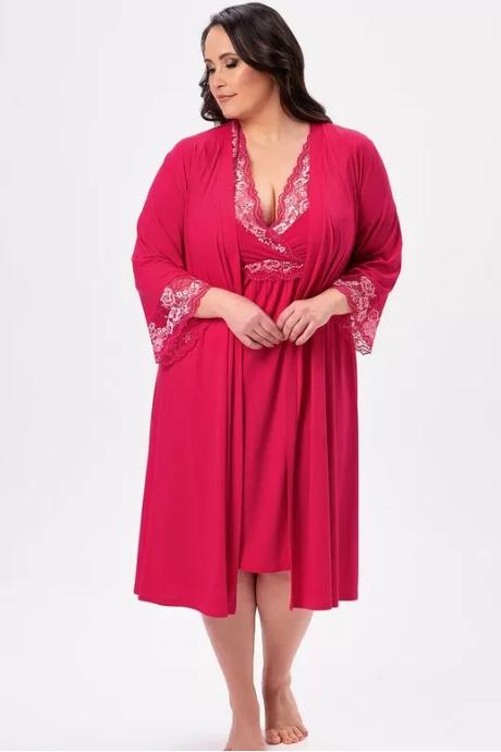 Shato Халат жін 2625/1 raspberry малиновий колір