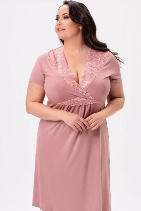 Shato Сорочка жін 2625 dark pudra колір