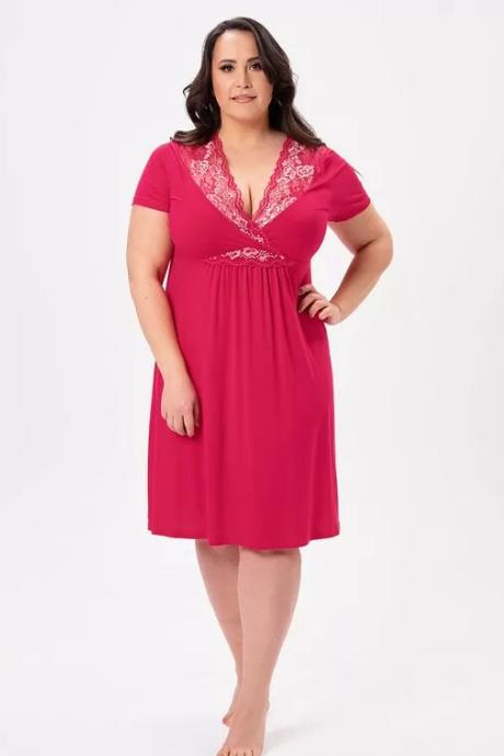 Shato Сорочка жін 2625 raspberry колір