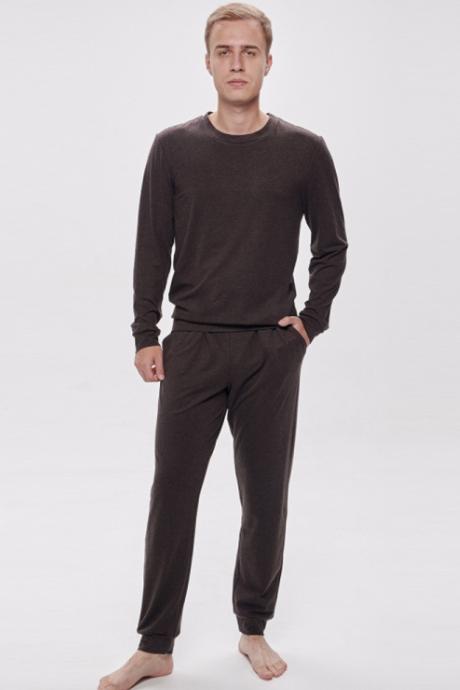 Shato Піжама чол 2716 brown коричневий колір