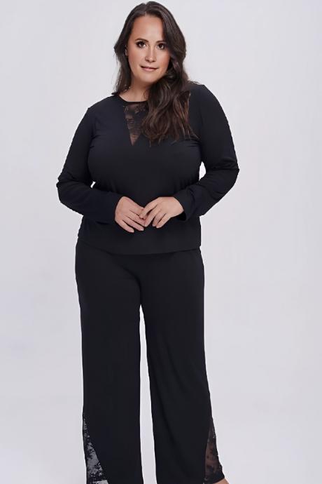 Shato Піжама жін 2712 black колір