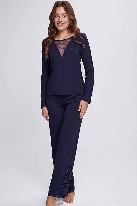 Shato Піжама жін 2712 navy blue колір