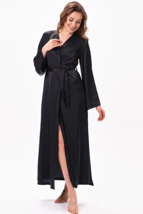 Shato Халат жін 2617 black чорний колір