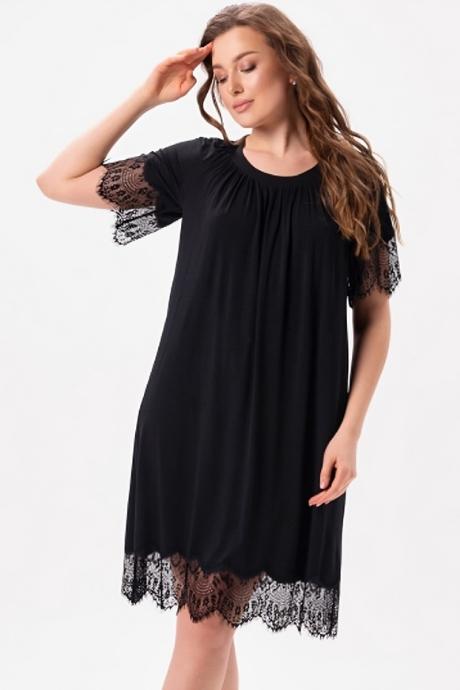 Shato Сорочка жін 2624 black чорний колір