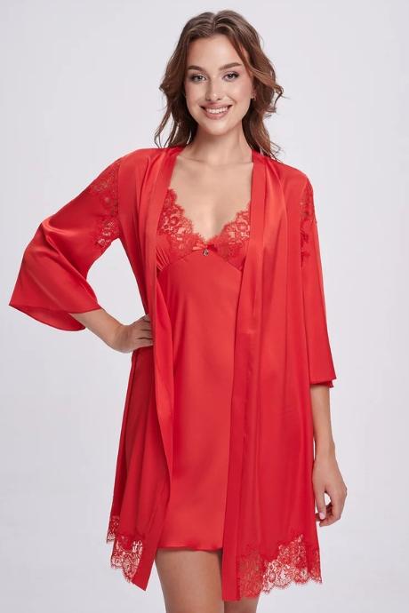 Shato Халат жін 2700/1 red колір