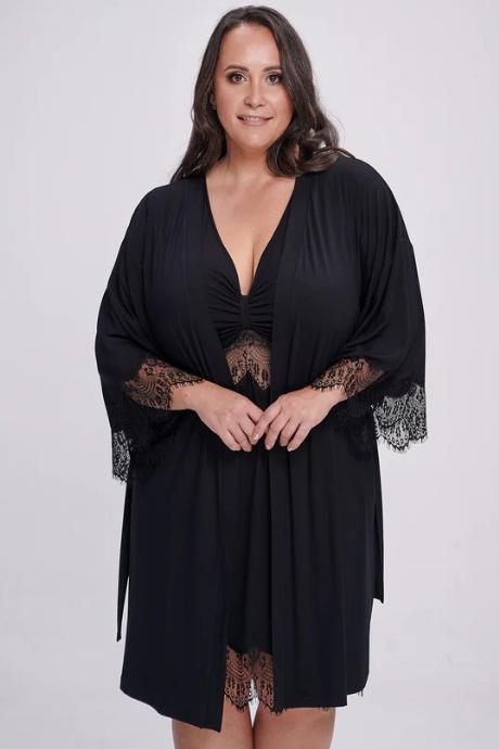 Shato Халат жін 2710/1 black