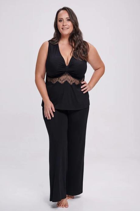 Shato Піжама жін 2711 black колір