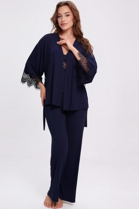 Shato Піжама жін 2711 navy blue колір