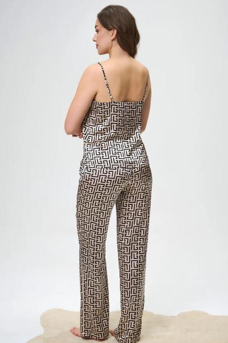 Shato Піжама жін 2811 black-beige колір